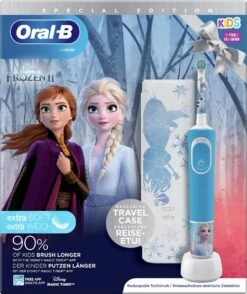 Oral B Oral-B Kids Frozen 2 - Elektrische Tandenborstel - Powered By Braun - 1 Handvat En 1 Opzetborstel -SmileBright Goedkope Winkel 1007x1200
