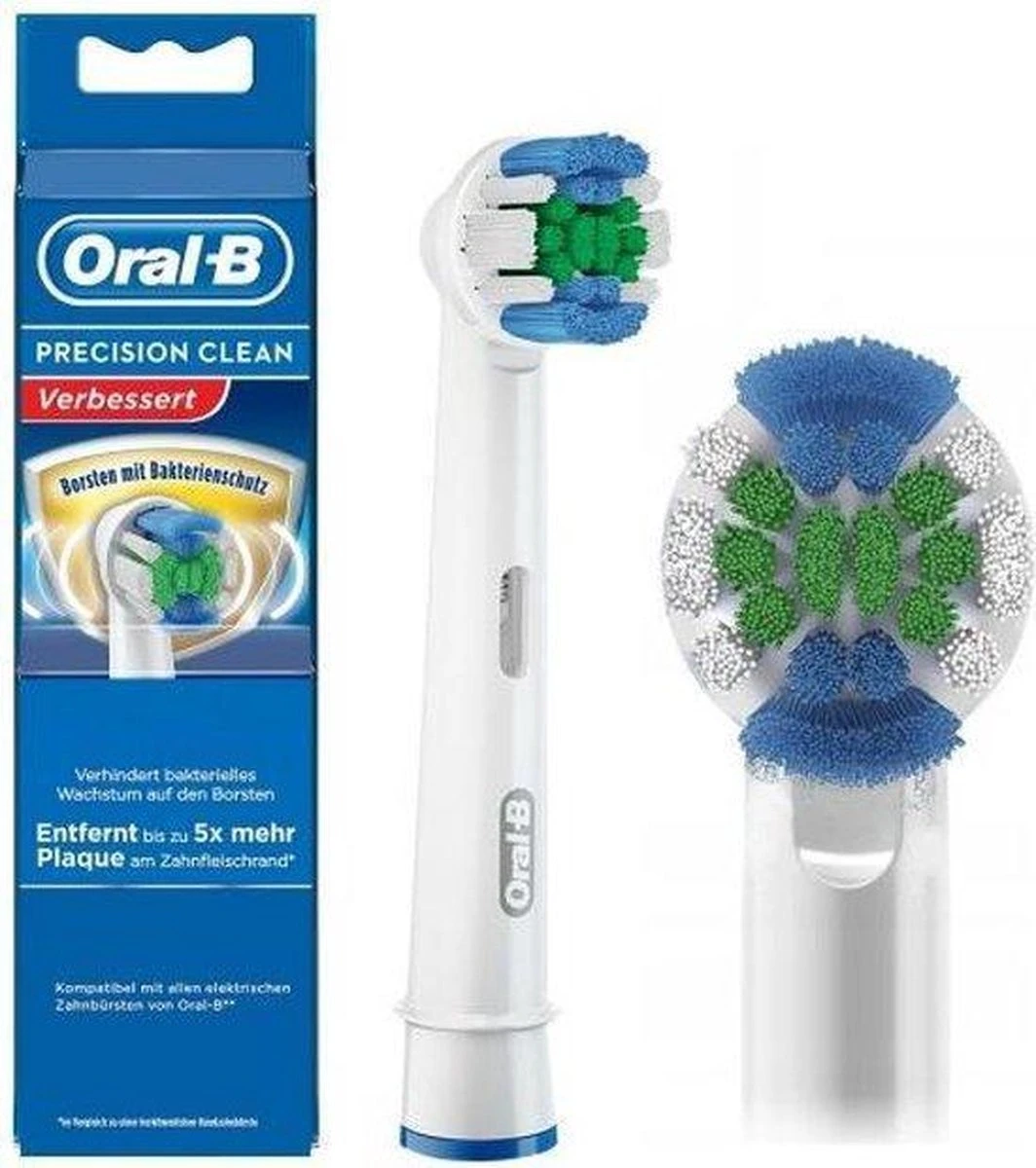 Oral B Oral-B Precison Clean Opzetborstels - 8 +2 Stuks 18 Oral B Oral-B Precison Clean Opzetborstels - 8 +2 Stuks - Afbeelding 18