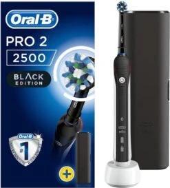 Oral B Oral-B Pro 2 2500 - Zwart - Elektrische Tandenborstel 25 Oral B Oral-B Pro 2 2500 - Zwart - Elektrische Tandenborstel -SmileBright Goedkope Winkel 1084x1200