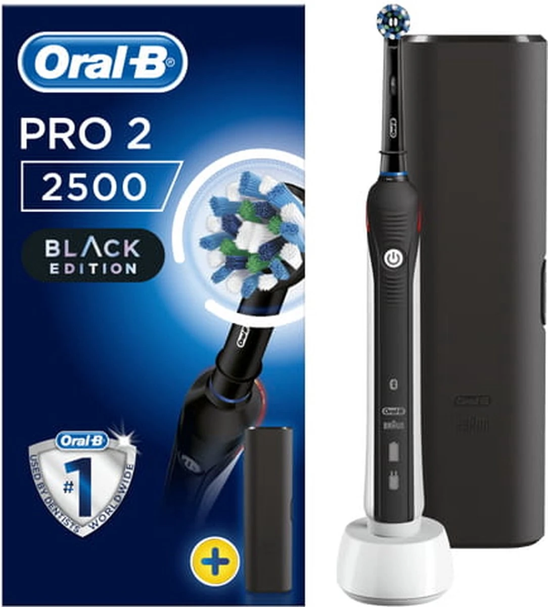 Oral B Oral-B Pro 2 2500 - Zwart - Elektrische Tandenborstel 13 Oral B Oral-B Pro 2 2500 - Zwart - Elektrische Tandenborstel - Afbeelding 13