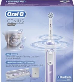 Oral B Oral-B Genius 10200W Orchid Purple Elektrische Tandenborstel Paars/Wit -SmileBright Goedkope Winkel 1086x1200