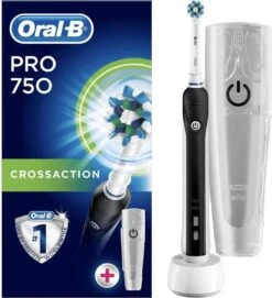 Oral B Oral-B PRO 750 - Elektrische Tandenborstel - Zwart -SmileBright Goedkope Winkel 1095x1200