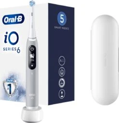 Oral B Oral-B IO - 6 - Opal Grey-Elektrische Tandenborstel Met Revolutionaire Magnetische Technologie Powered By Braun 23 Oral B Oral-B IO - 6 - Opal Grey-Elektrische Tandenborstel Met Revolutionaire Magnetische Technologie Powered By Braun -SmileBright Goedkope Winkel 1169x1200