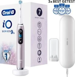 Oral B Oral-B IO 9n - Elektrische Tandenborstel - Roze -SmileBright Goedkope Winkel 1173x1200