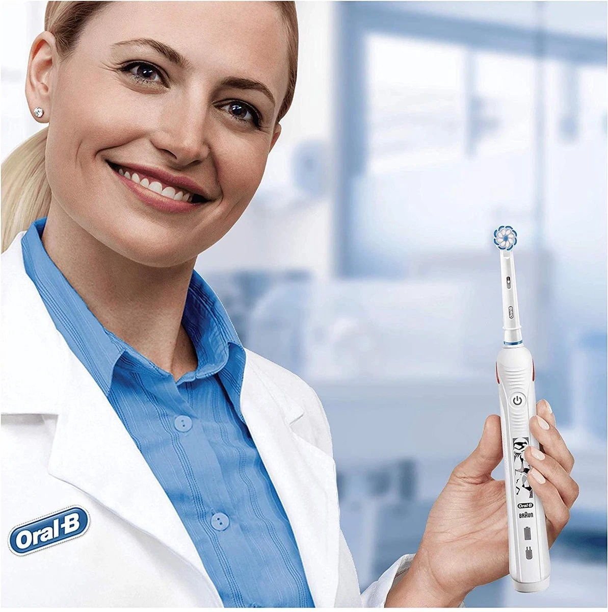 Oral B Oral-B Junior Star Wars - Elektrische Tandenborstel - Powered By Braun - 1 Handvat En 1 Opzetborstel 16 Oral B Oral-B Junior Star Wars - Elektrische Tandenborstel - Powered By Braun - 1 Handvat En 1 Opzetborstel - Afbeelding 16