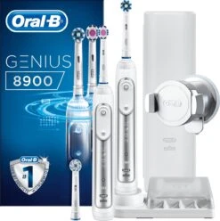 Oral B Oral-B Genius 8900 - Elektrische Tandenborstel Duoverpakking - Wit -SmileBright Goedkope Winkel 1196x1200 5