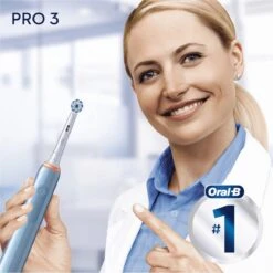 Oral B Oral-B Pro 3 - 3000 - Elektrische Tandenborstel - Ontworpen Door Braun - Blauw -SmileBright Goedkope Winkel 1198x1200 30