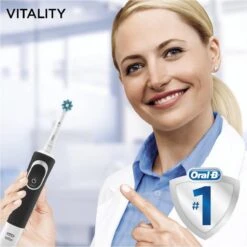 Oral B Oral-B Vitality 100 CrossAction Zwart - Elektrische Tandenborstel -SmileBright Goedkope Winkel 1198x1200 36