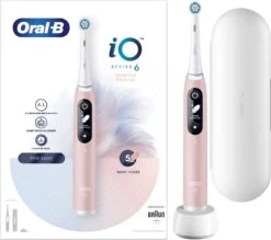 Oral B Oral-B IO 6 - Elektrische Tandenborstel - Roze -SmileBright Goedkope Winkel 1200x1063