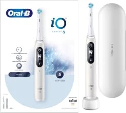 Oral B Oral-B IO 6 - Elektrische Tandenborstel - Wit -SmileBright Goedkope Winkel 1200x1072