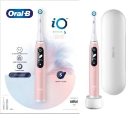 Oral B Oral-B IO 6 - Elektrische Tandenborstel - Roze -SmileBright Goedkope Winkel 1200x1088