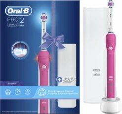 Oral B Oral-B PRO 750 - 3DWhite - Elektrische Tandenborstel - Inclusief Reisetui -SmileBright Goedkope Winkel 1200x1122