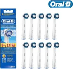 Oral B Oral-B Precison Clean Opzetborstels - 8 +2 Stuks 28 Oral B Oral-B Precison Clean Opzetborstels - 8 +2 Stuks -SmileBright Goedkope Winkel 1200x1143