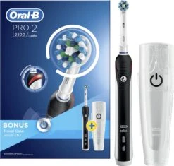 Oral B Oral-B Pro 2 2500 - Zwart - Elektrische Tandenborstel 24 Oral B Oral-B Pro 2 2500 - Zwart - Elektrische Tandenborstel -SmileBright Goedkope Winkel 1200x1144