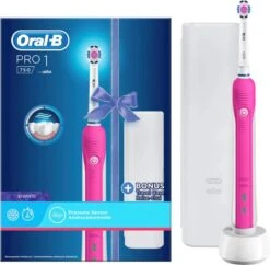 Oral B Oral-B PRO 750 - 3DWhite - Elektrische Tandenborstel - Inclusief Reisetui -SmileBright Goedkope Winkel 1200x1176