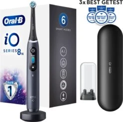 Oral B Oral-B IO 8n - Elektrische Tandenborstel - Zwart 34 Oral B Oral-B IO 8n - Elektrische Tandenborstel - Zwart -SmileBright Goedkope Winkel 1200x1193 1