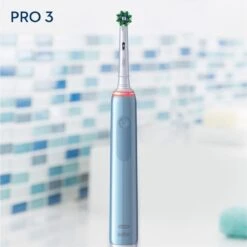 Oral B Oral-B Pro 3 - 3000 - Elektrische Tandenborstel - Ontworpen Door Braun - Blauw -SmileBright Goedkope Winkel 1200x1198 33