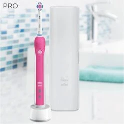 Oral B Oral-B PRO 2500 3D - Elektrische Tandenborstel - Roze 31 Oral B Oral-B PRO 2500 3D - Elektrische Tandenborstel - Roze -SmileBright Goedkope Winkel 1200x1198 91