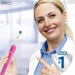 Oral B Oral-B Pro CrossAction 750 - Elektrische Tandenborstel - Roze -SmileBright Goedkope Winkel 1200x1200 140