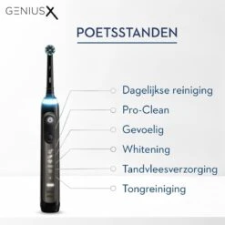 Oral B Oral-B Genius X - Special Editie - Zwart - Elektrische Tandenborstel - 1 Handvat En 1 Opzetborstel -SmileBright Goedkope Winkel 1200x1200 182