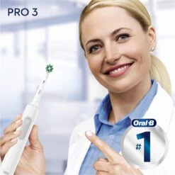Oral B Oral-B Pro 3 3000 - Wit - Elektrische Tandenborstel - Ontworpen Door Braun - 1 Handvat En 1 Opzetborstel -SmileBright Goedkope Winkel 1200x1200 186