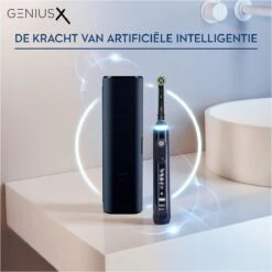 Oral B Oral-B Genius X Elektrische Tandenborstel - Zwart -SmileBright Goedkope Winkel 1200x1200 223