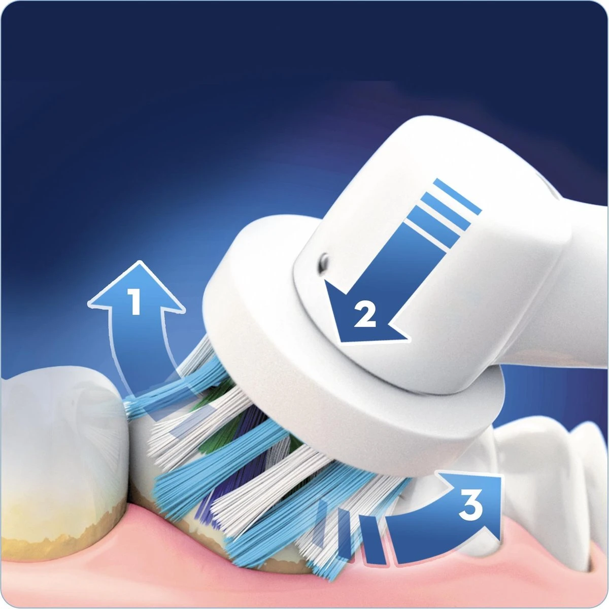 Oral B Oral-B Pro 2500 CrossAction Pink - Elektrische Tandenborstel 4 Oral B Oral-B Pro 2500 CrossAction Pink - Elektrische Tandenborstel - Afbeelding 4