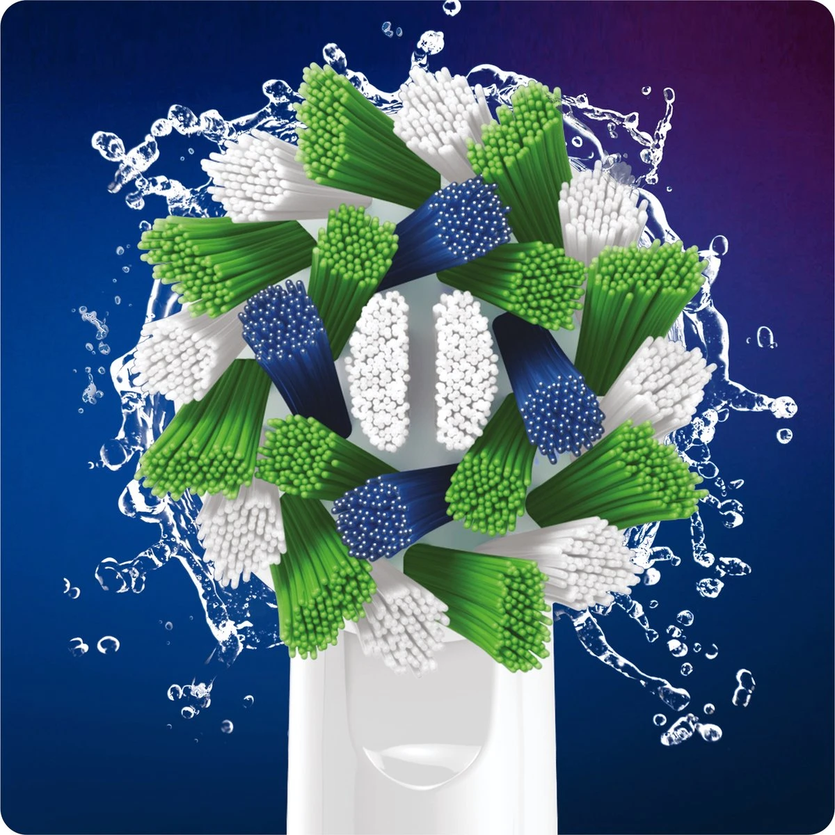 Oral B Oral-B CrossAction - Met CleanMaximiser-technologie - Opzetborstels - 8 Stuks 10 Oral B Oral-B CrossAction - Met CleanMaximiser-technologie - Opzetborstels - 8 Stuks - Afbeelding 10