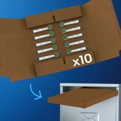 Oral B Oral-B CrossAction - Met CleanMaximiser-technologie - Opzetborstels - 10 Stuks - Brievenbusverpakking -SmileBright Goedkope Winkel 1200x1200 293