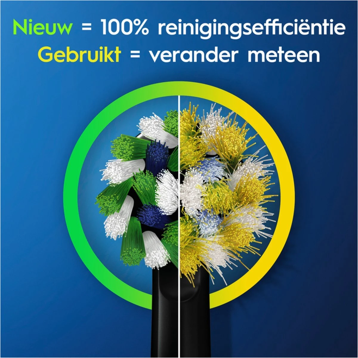 Oral-B CrossAction Opzetborstel Kleur Zwart, Verpakking Van 12 Stuks, Verpakking Van Brievenbusformaat 3 Oral-B CrossAction Opzetborstel Kleur Zwart, Verpakking Van 12 Stuks, Verpakking Van Brievenbusformaat - Afbeelding 3