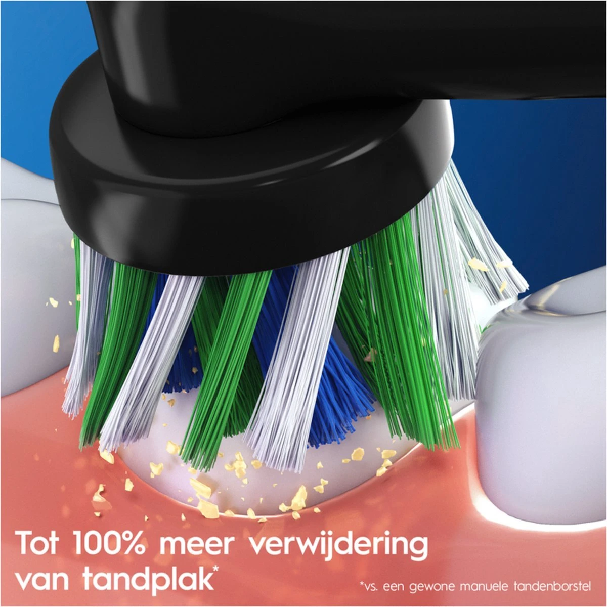 Oral-B CrossAction Opzetborstel Kleur Zwart, Verpakking Van 12 Stuks, Verpakking Van Brievenbusformaat 7 Oral-B CrossAction Opzetborstel Kleur Zwart, Verpakking Van 12 Stuks, Verpakking Van Brievenbusformaat - Afbeelding 7