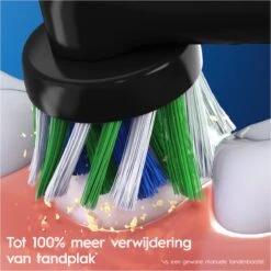 Oral B Oral-B CrossAction - Met CleanMaximiser-technologie - Opzetborstels - Zwart - 10 Stuks -SmileBright Goedkope Winkel 1200x1200 321