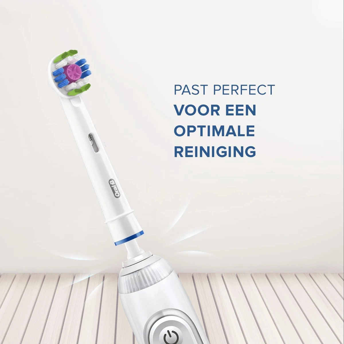 Oral B Oral-B 3D White - Met CleanMaximiser-technologie - Opzetborstels - 4 Stuks 9 Oral B Oral-B 3D White - Met CleanMaximiser-technologie - Opzetborstels - 4 Stuks - Afbeelding 9