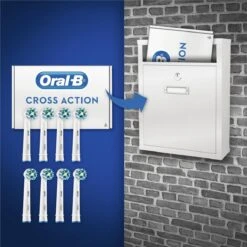 Oral B Oral-B Cross Action EB50 - 8 Stuks Voordeelverpakking -opzetborstels -SmileBright Goedkope Winkel 1200x1200 524