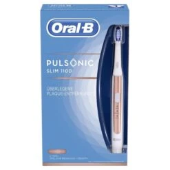 Oral B Pulsonic Slim 1100 Elektrische Tandenborstel Wit/Rosé -SmileBright Goedkope Winkel 1200x1200 89