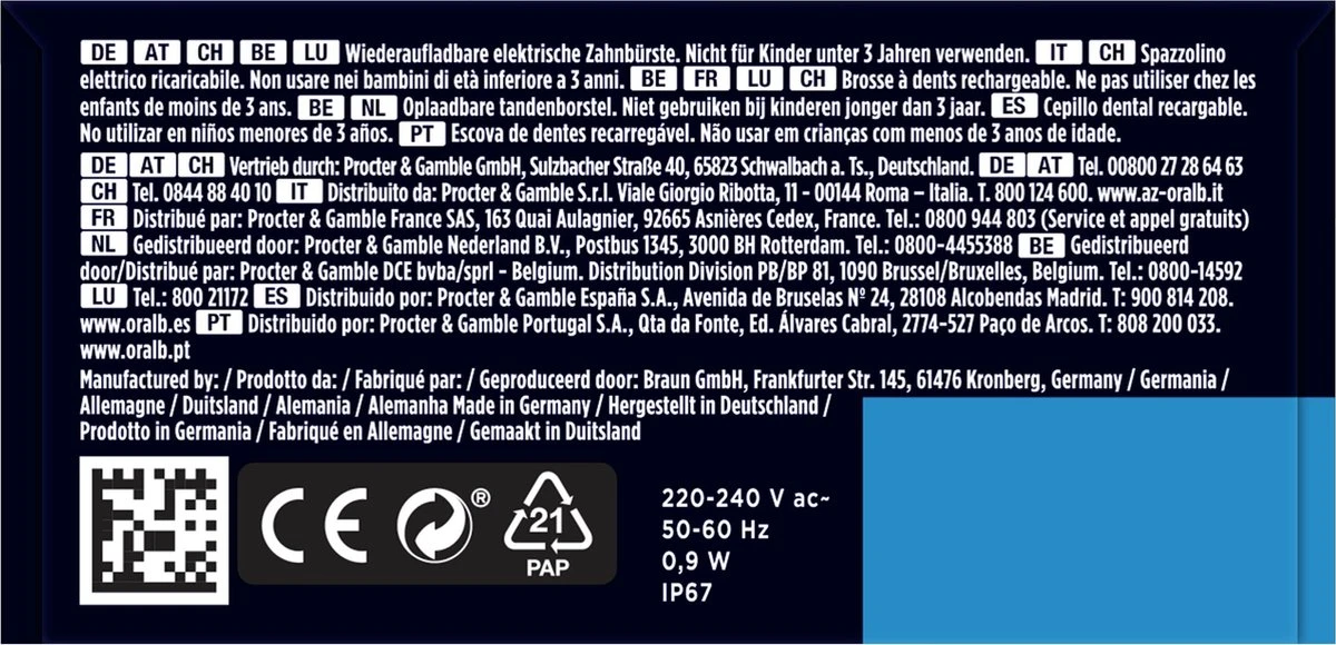 Oral B Oral-B Genius X - Wit - Elektrische Tandenborstel - Ontworpen Door Braun - 1 Handvat En 1 Opzetborstel 6 Oral B Oral-B Genius X - Wit - Elektrische Tandenborstel - Ontworpen Door Braun - 1 Handvat En 1 Opzetborstel - Afbeelding 6