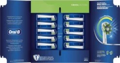 Oral B Oral-B CrossAction - Met CleanMaximiser-technologie - Opzetborstels - 10 Stuks - Brievenbusverpakking -SmileBright Goedkope Winkel 1200x630