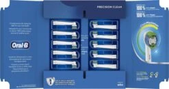 Oral B Oral-B Precision Clean - Met CleanMaximiser-technologie - Opzetborstels -10 Stuks - Brievenbusverpakking -SmileBright Goedkope Winkel 1200x631