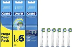 Oral B Oral-B Precision Clean - Met CleanMaximiser-technologie - Opzetborstels - 6 Stuks -SmileBright Goedkope Winkel 1200x783