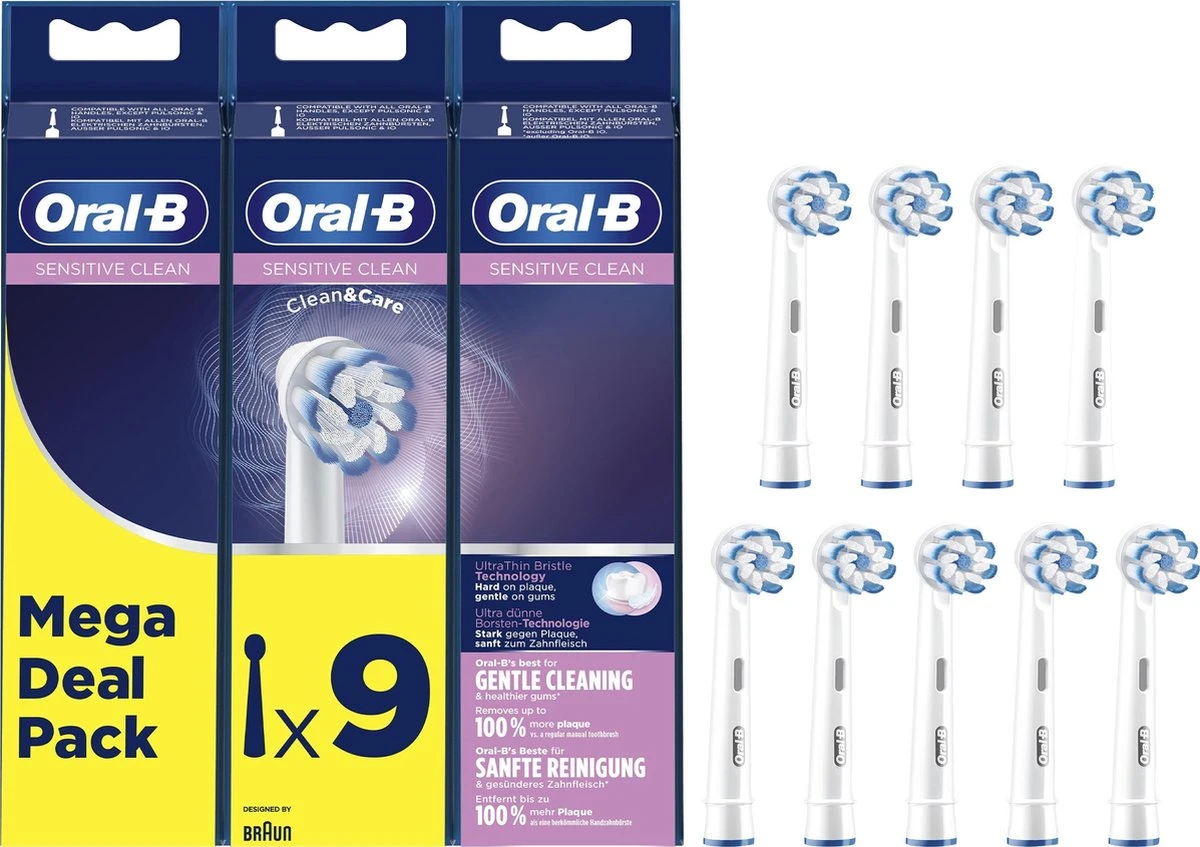 Oral B ORAL-B - OPZETBORSTELS - EB60 Sensi Ultrathin Refills 3+3+3 - 80338442 2 Oral B ORAL-B - OPZETBORSTELS - EB60 Sensi Ultrathin Refills 3+3+3 - 80338442 - Afbeelding 2