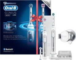 Oral B Oral-B Genius 8900 - Elektrische Tandenborstel Duoverpakking - Wit