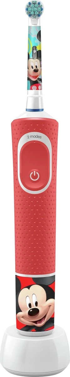 Oral B Oral-B Kids Mickey - Elektrische Tandenborstel - Powered By Braun - 1 Handvat En 1 Opzetborstel 2 Oral B Oral-B Kids Mickey - Elektrische Tandenborstel - Powered By Braun - 1 Handvat En 1 Opzetborstel - Afbeelding 2