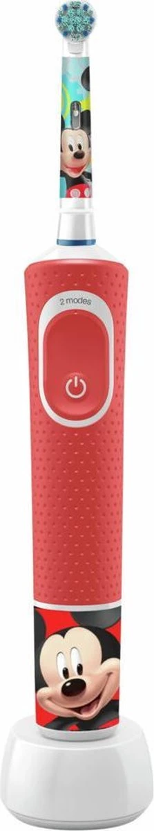 Oral B Oral-B Kids Mickey - Elektrische Tandenborstel - Powered By Braun - 1 Handvat En 1 Opzetborstel 10 Oral B Oral-B Kids Mickey - Elektrische Tandenborstel - Powered By Braun - 1 Handvat En 1 Opzetborstel - Afbeelding 10