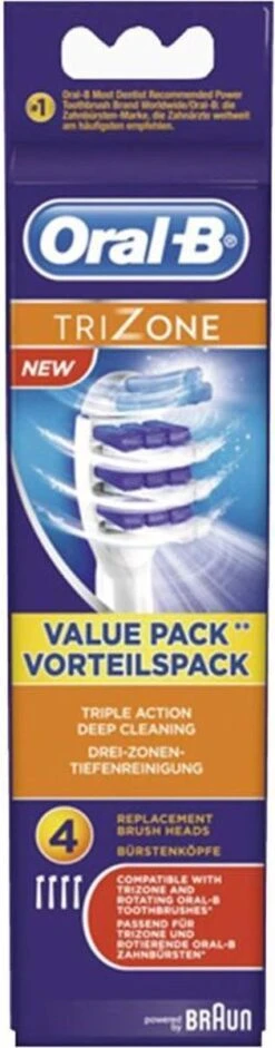 Oral B Oral-B TriZone - Opzetborstels - 4 Stuks -SmileBright Goedkope Winkel 315x1200