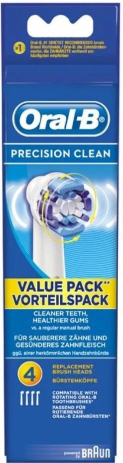 Oral B Oral-B Precision Clean Opzetborstels - 4 Stuks -SmileBright Goedkope Winkel 320x1200 1