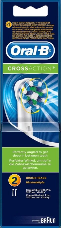 Oral B Oral-B Cross Action EB50 - 2 Stuks - Opzetborstels 36 Oral B Oral-B Cross Action EB50 - 2 Stuks - Opzetborstels -SmileBright Goedkope Winkel 324x1200