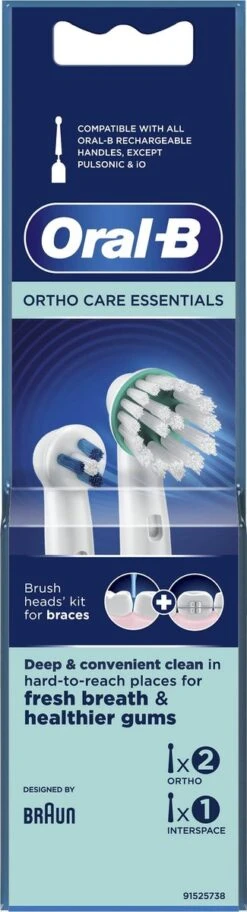 Oral B Oral-B Ortho Care - Opzetborstels - 3 Stuks 24 Oral B Oral-B Ortho Care - Opzetborstels - 3 Stuks -SmileBright Goedkope Winkel 325x1200 4