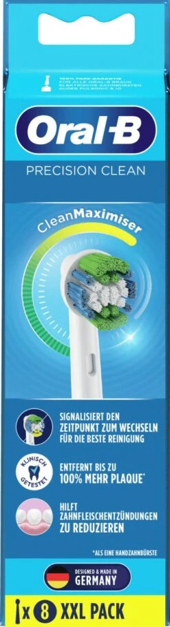 Oral B Oral-B Precision Clean Opzetborstel 8 Stuks - CleanMaximiser -SmileBright Goedkope Winkel 326x1200 2