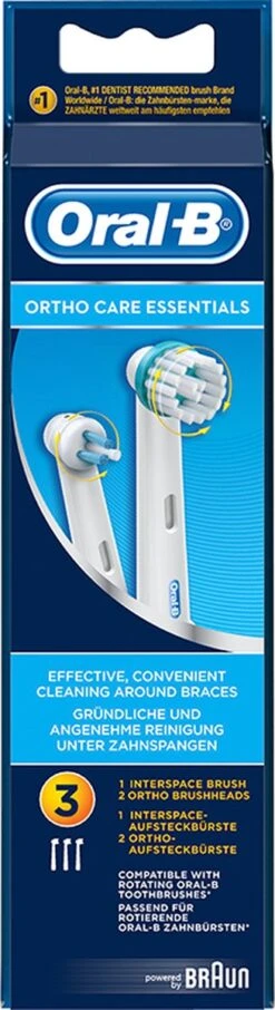 Oral B Oral-B Ortho Care - Opzetborstels - 3 Stuks 35 Oral B Oral-B Ortho Care - Opzetborstels - 3 Stuks -SmileBright Goedkope Winkel 327x1200 13