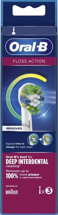 Oral B Oral-B Opzetborstels FlossAction 3 Stuks -SmileBright Goedkope Winkel 327x1200 4
